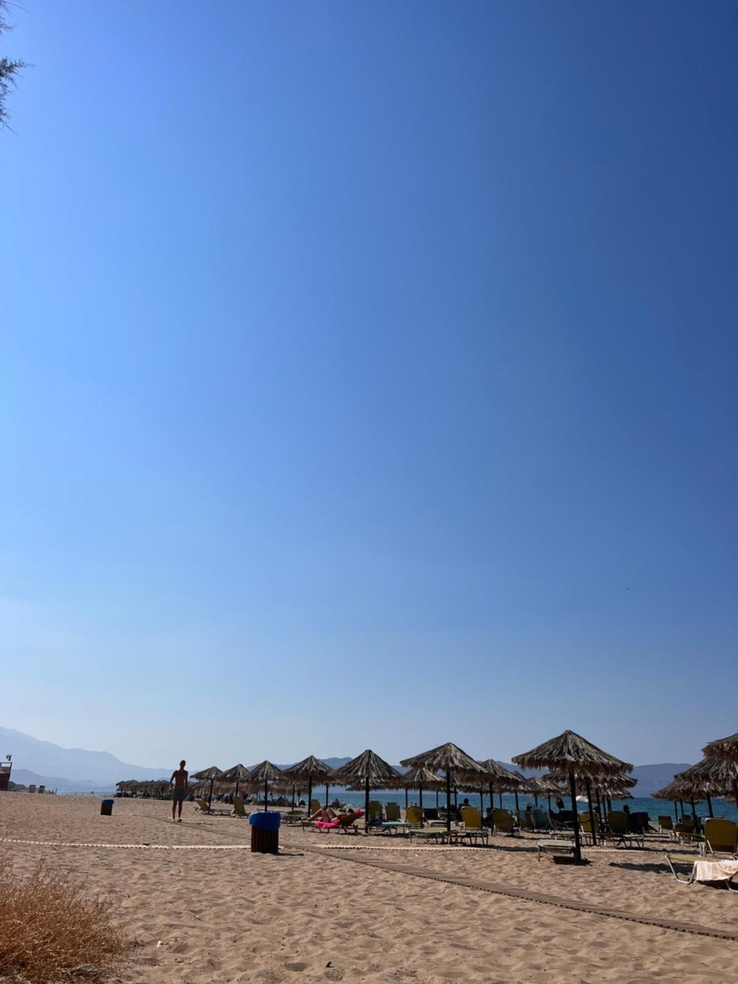 Almyrida Sands Luxury Stone Villa Xirostérnion Exterior foto