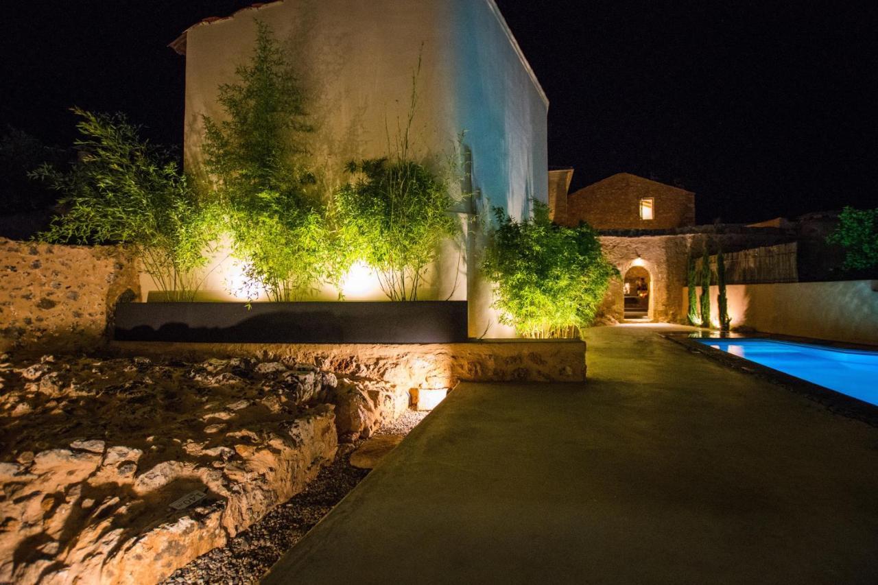 Almyrida Sands Luxury Stone Villa Xirostérnion Exterior foto