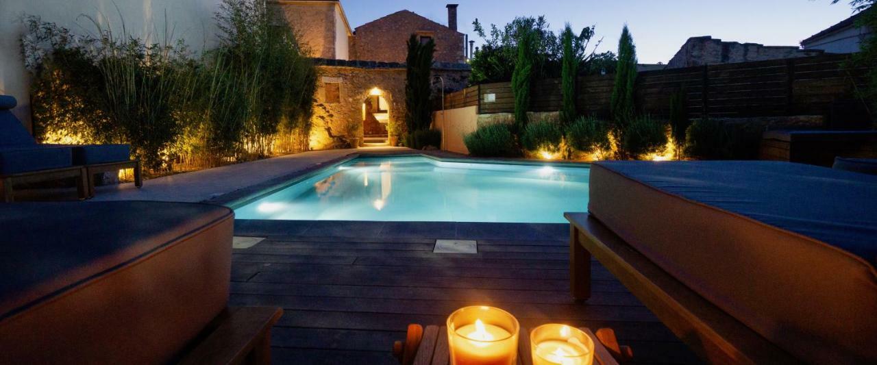 Almyrida Sands Luxury Stone Villa Xirostérnion Exterior foto